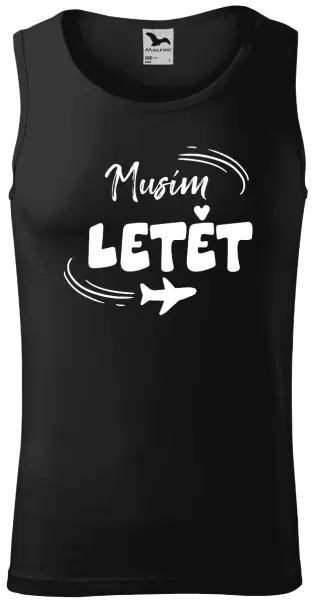 Pánské tílko Musím letět