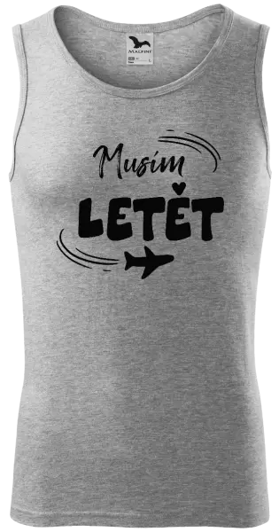 Pánské tílko Musím letět