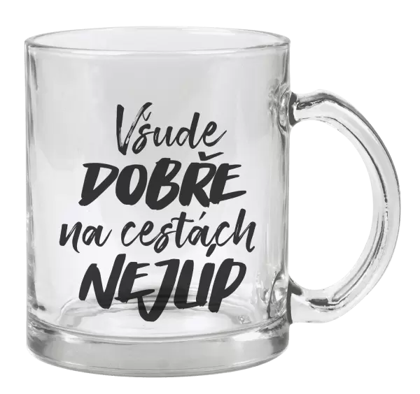 Hrnek Všude dobře na cestách nejlíp