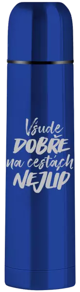 Termoska Všude dobře na cestách nejlíp