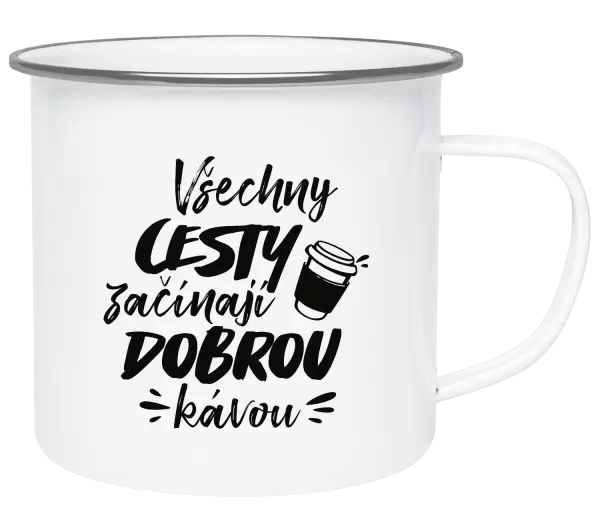Plecháček Všechny cesty začínají dobrou kávou