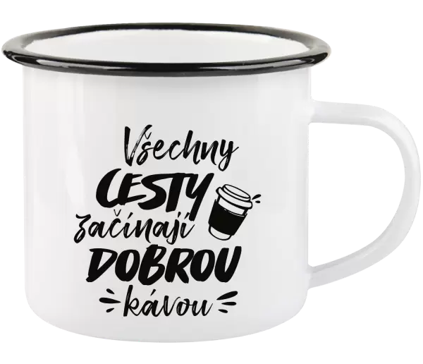 Plecháček Všechny cesty začínají dobrou kávou