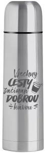 Termoska Všechny cesty začínají dobrou kávou