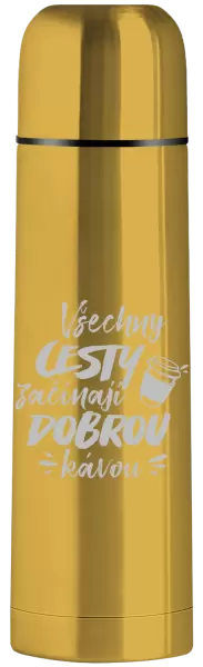Termoska Všechny cesty začínají dobrou kávou