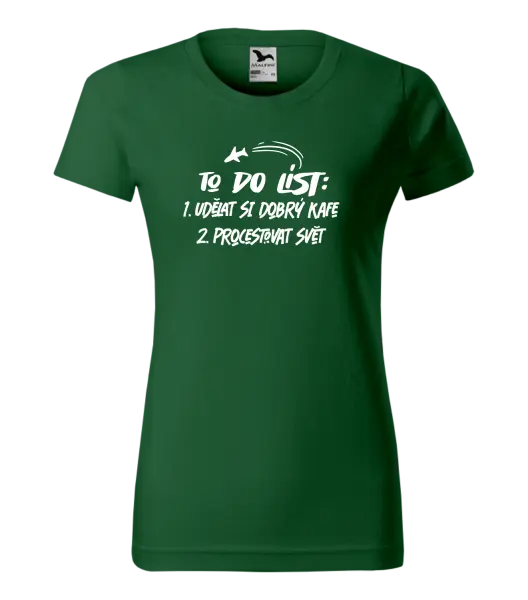 Dámské tričko To do list