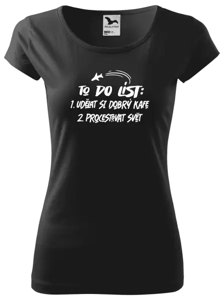 Dámské tričko To do list