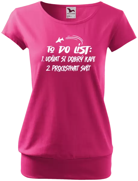 Dámské tričko To do list
