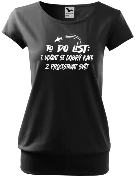 Dámské tričko To do list