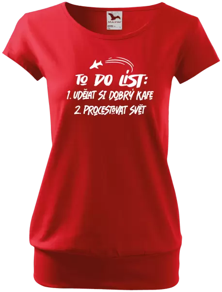 Dámské tričko To do list