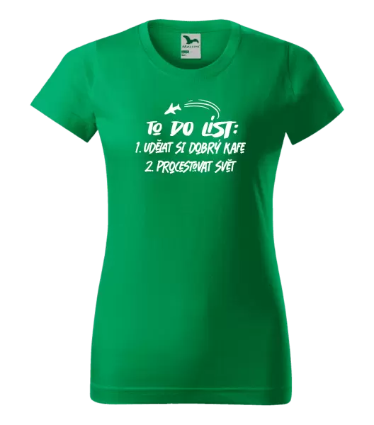 Dámské tričko To do list