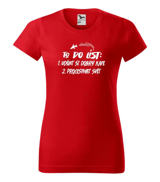 Dámské tričko To do list