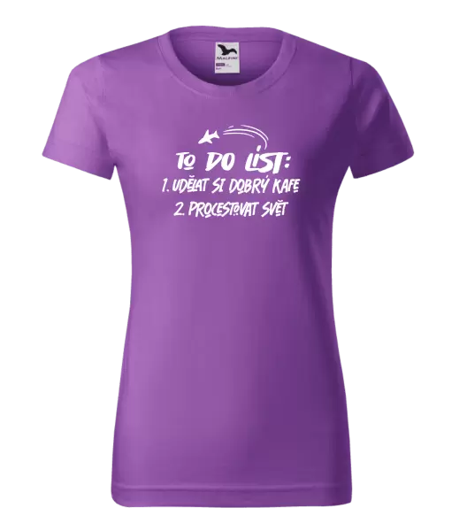 Dámské tričko To do list