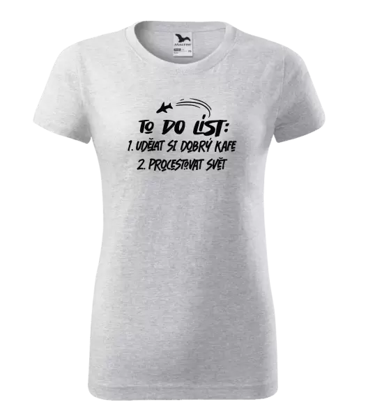 Dámské tričko To do list