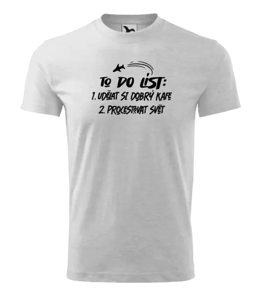 Dětské tričko To do list