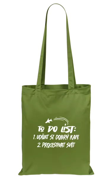 Látková taška To do list