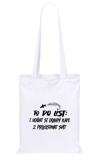 Látková taška To do list