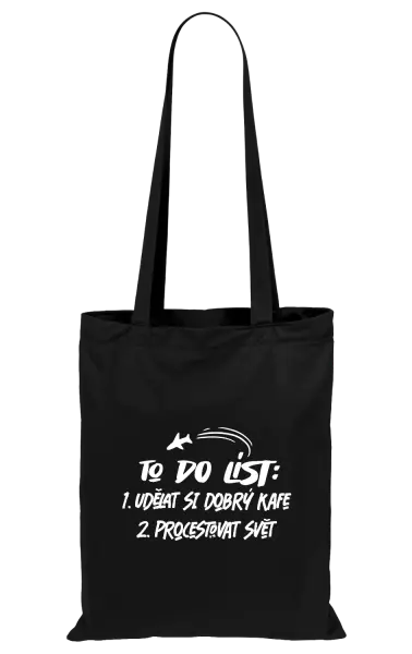 Látková taška To do list