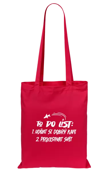 Látková taška To do list