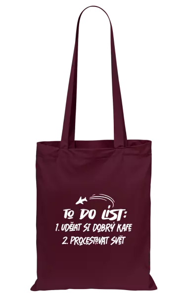 Látková taška To do list