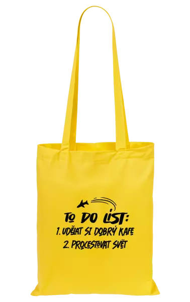 Látková taška To do list