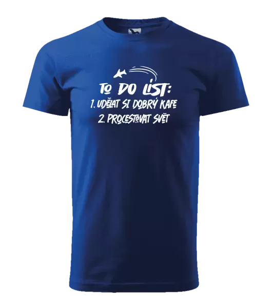 Pánské tričko To do list
