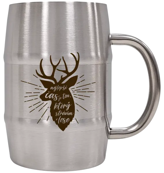 Nerezový chladicí půllitr Nejlepší čas v lese