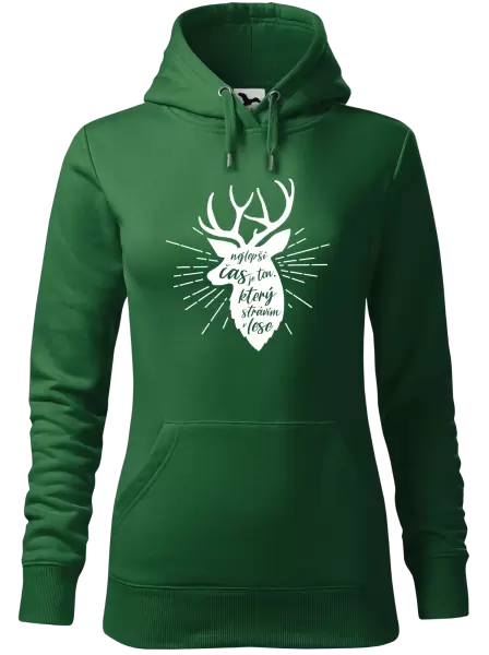 Dámská mikina Nejlepší čas v lese