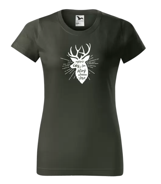 Dámské tričko Nejlepší čas v lese