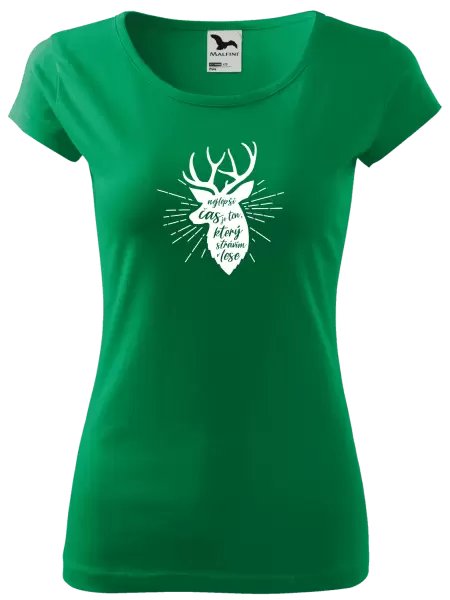 Dámské tričko Nejlepší čas v lese