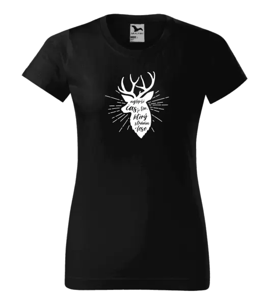 Dámské tričko Nejlepší čas v lese