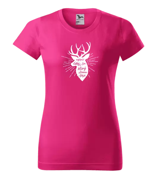 Dámské tričko Nejlepší čas v lese