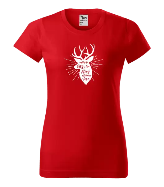 Dámské tričko Nejlepší čas v lese