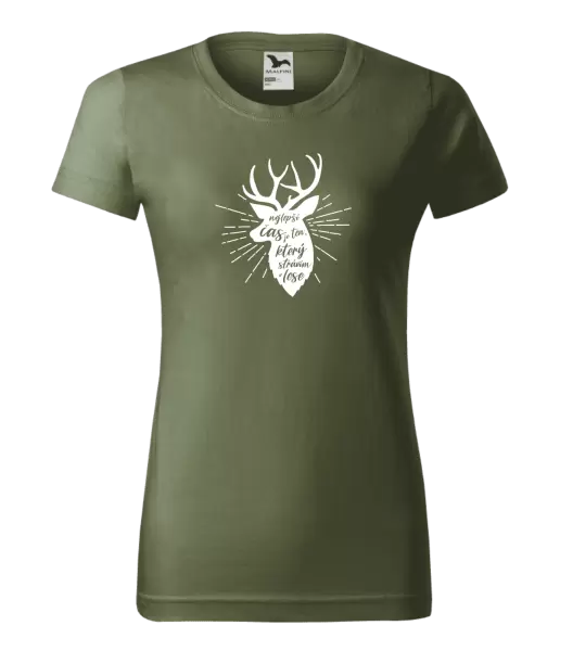 Dámské tričko Nejlepší čas v lese