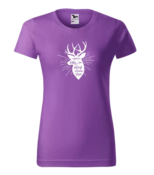 Dámské tričko Nejlepší čas v lese