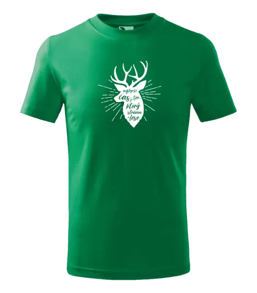 Dětské tričko Nejlepší čas v lese