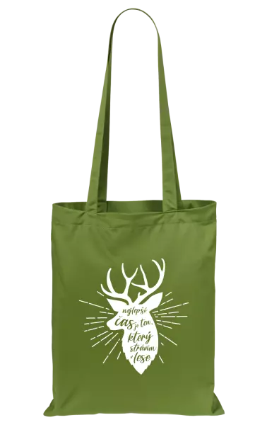 Látková taška Nejlepší čas v lese