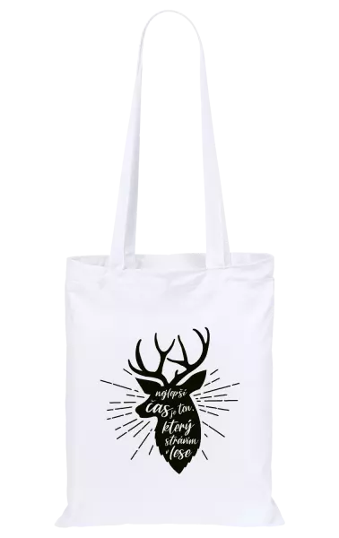 Látková taška Nejlepší čas v lese