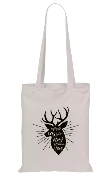 Látková taška Nejlepší čas v lese