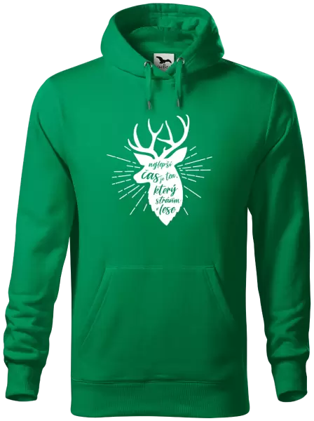 Pánská mikina Nejlepší čas v lese