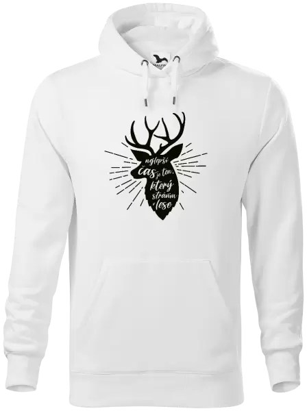 Pánská mikina Nejlepší čas v lese