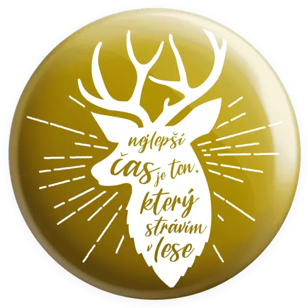 Placka Nejlepší čas v lese
