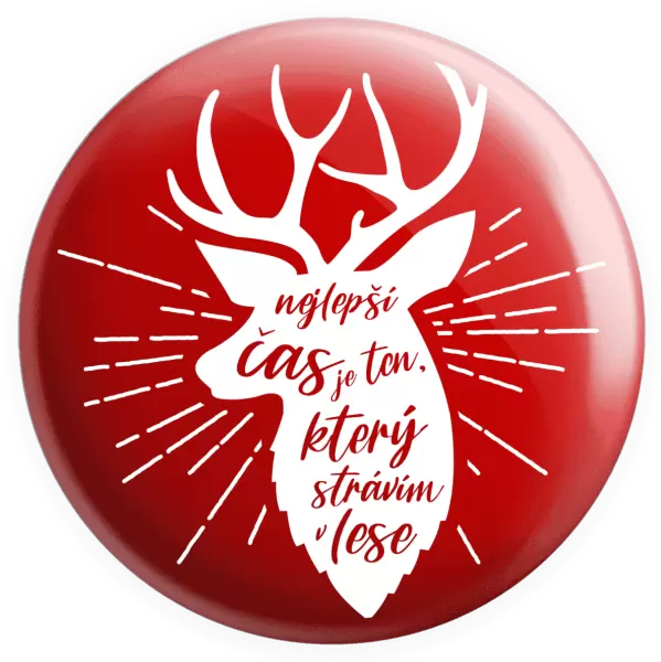 Placka Nejlepší čas v lese