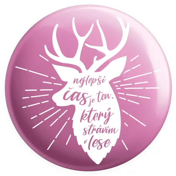 Placka Nejlepší čas v lese