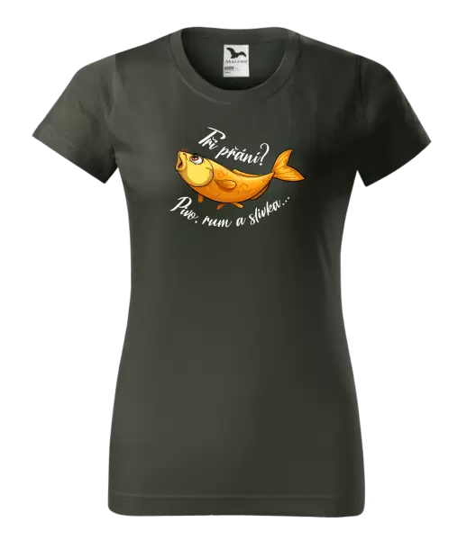 Dámské tričko Tři přání