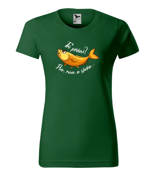 Dámské tričko Tři přání