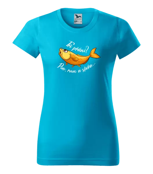 Dámské tričko Tři přání