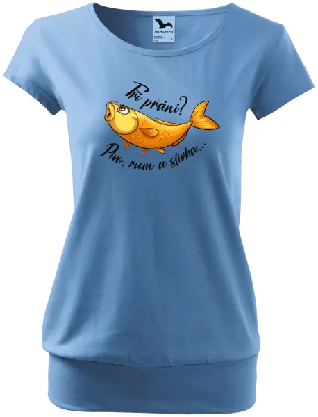 Dámské tričko Tři přání