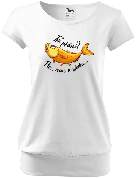 Dámské tričko Tři přání