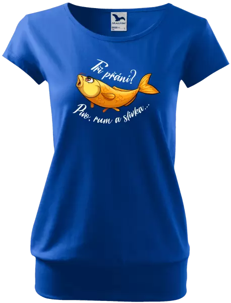 Dámské tričko Tři přání