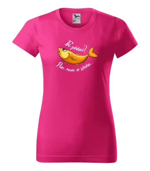 Dámské tričko Tři přání